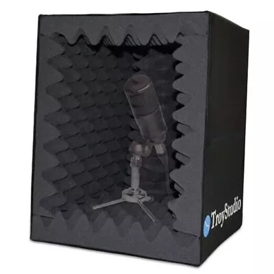  Portable Vocal Booth Large Foldable Microphone Isolation Shield Small Size • $51.22
