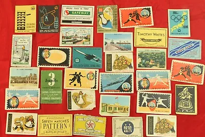 1950-60-s SOVIET LATVIA LIEPAJA MATCHBOX LABELS Set S004 • $6.99