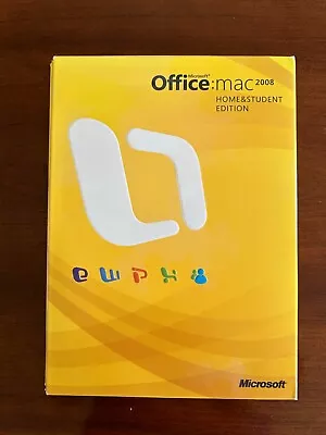 Microsoft Office 2008 Home And Student Edition For Mac W/3 Product Keys • $19.99