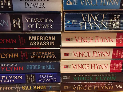 Vince Flynn Build Your Own Paperback Lot: You Choose Books Mitch Rapp • $4