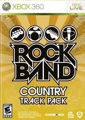 XBox 360 Live Rock Band Country Track Pack • $49.99