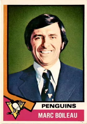 1974-75 O-Pee-Chee #49 Marc Boileau Pittsburgh Penguins • $1.99