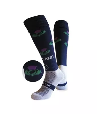 Wacky Sox - Scotland Rugby Socks - Medium (UK Shoe Size 2-6) • £8.99