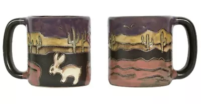 Mara Stoneware Mug - Desert Scene  16 Oz   (510F5)   • $22.95