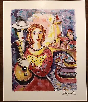 Beauty And Beau By Artist Zamy Steynovitz Signed Serigraph • $15