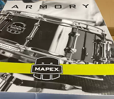 Mapex Armory Series Tomahawk Snare Drum 14 X 5.5 Steel Shell New • $199.99