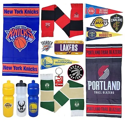 £5.91 • Buy NBA Basketball Keyring Badge Scarf Towel Bottle Pennant Badge Team Gift Jersey