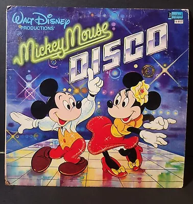 Mickey Mouse Disco 1979 Walt Disney Vinyl Lp  Tv8122 Vg+ • $8