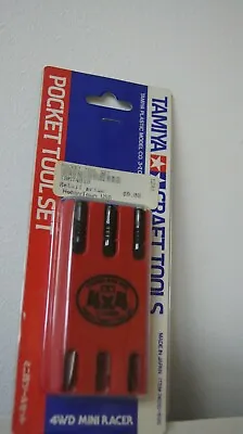 Tamiya ITEM #74010 Pocket Tool Set Craft Tools ~4WD MINI RACER ~Brand NEW • $9