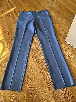Alain Dupetit Men’s Dress / Suit Pants - Slate Blue - 38x33(uncuffed) - NEW • $15