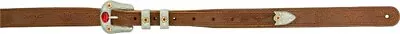 NEW Gretsch 6333 Vintage Tooled Leather Guitar Strap - WALNUT #922-0022-000 • $41.49