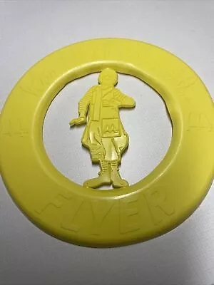 VINTAGE Ronald McDonald Flyer  1980's Happy Meal Toy Frisbee Yellow Disc - 6  • $4.99