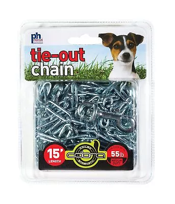 2114 Medium-Duty 15' Tie-Out Chain Stainless Steel • $23.58