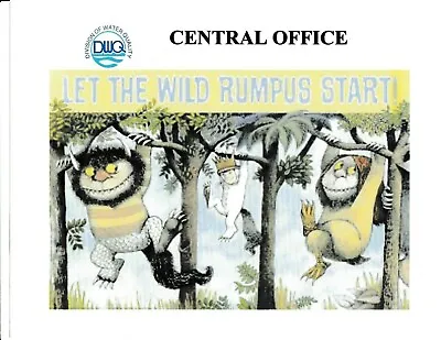 Let The Wild Rumpus Start!  By Maurice Sendak  DWQ 8.5x11 Inch Glossy Print  • $24.99