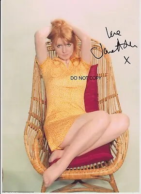 JANE ASHER  Alfie  Sexy Pose In Tights A4 Autograph Photo • £6