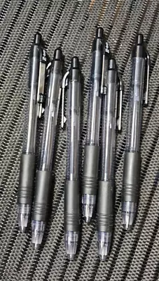 6 Zebra Z-Grip Retractable Ballpoint Ball Pen Medium Point 1.0mm Black Ink NEW • $5.99