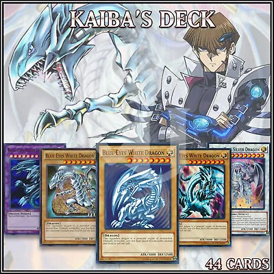 KAIBA'S DECK 44 | Blue Azure Eyes White Silver Ultimate Dragon Stone YuGiOh🔥 • $50