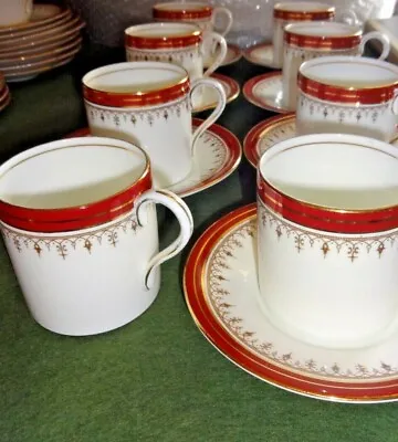 £20 • Buy AYNSLEY DURHAM SET OF 7 COFFEE CUPS AND SAUCERS + One Extra Cup