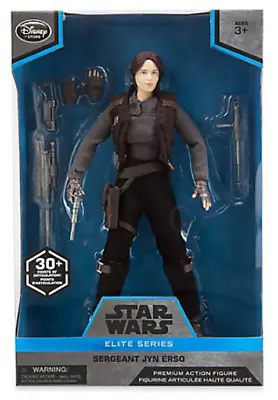 Star Wars Disney Store Exclusive 10 Inch Sergeant Jyn Erso Figure • $40