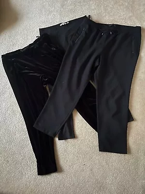 Ladies Leggings Trousers Bundle M&S Next Fat Face Black UK 16 • £9.80