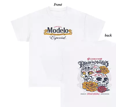 Modelo Cerveza Mister Cartoon T Shirt Limited Especial Unisex La Chicano Art 🍺  • $40