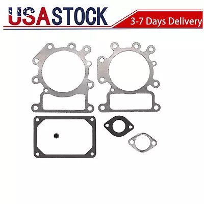 For Briggs & Stratton 17.5-21HP Cylinder Head Valve Gas 690190 794152 Kit Engine • $7.99