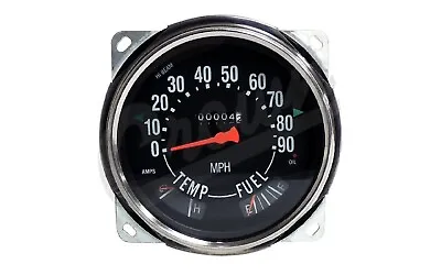 Crown Automotive Fuel &Temperature Gauges Speedometer Assembly For CJ5 CJ6 CJ7 • $178.69