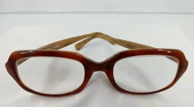 Vintage FENDI - FS200 Amber Horn 140 Eyeglass Frames • $148
