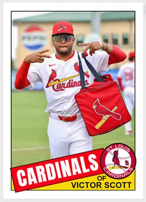 2023 Victor Scott II Future Stars MLB Rookie Card 85 Style St Louis Cardinals • $3.54