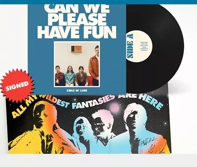 SIGNED Kings Of Leon Can We Please Have Fun Vinyl LP [CONFIRMED PRESALE!] 🆕 ✅ • $80