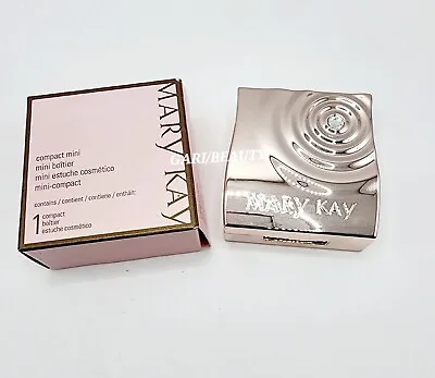 Mary Kay Compact Mini Rose Gold. Limited Edition. With Rhinestone Accent. New • $9.99