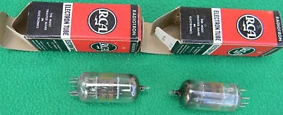 Pair Of RCA 12AX7A Vacuum Tubes • $20