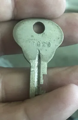 Vintage  Old Corbin WHEARY Steamer Trunk Chest Box Case Lock Key TQ20 • $10.95