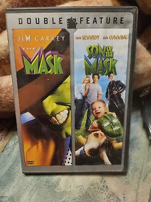 Double Feature - The Mask & Son Of Mask DVD Good Cond As Is Cond Carey Kennedy  • $2.50