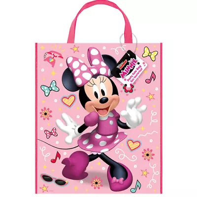 Minnie Mouse Plastic Tote Bag 33cm X 28cm • £1.29