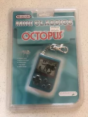 NINTENDO MINI CLASSICS Octopus GAME & WATCH BRAND NEW FACTORY SEALED Classic • $149