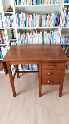 £165 • Buy Vintage Teachers Desk With Extendable  Top.