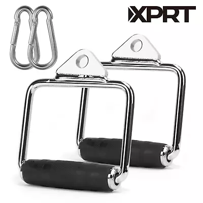 XPRT Fitness Triceps Pulldown Bar D-Handle Set Of 2 • $19.42