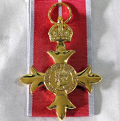 The Most Excellent Order Of The British Empire Medal OBE Military Type 2 Replica • £21.69
