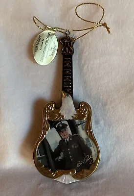 THE SOLDIER ELVIS PRESLEY MUSICAL GUITAR ORNAMENT Entertainer Of The Century #7 • $14.95