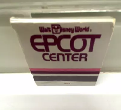 Rare 1982 Walt Disney World Epcot Center Opening Year Match Book • $19.95