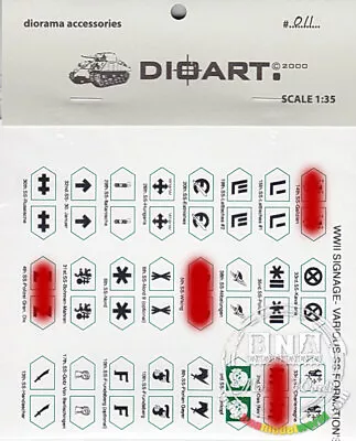 DioArt 1/35 WWII Various German Staging Area Indicators • $3.56