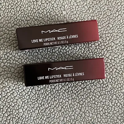 2x! Mac Love Me Lipstick ~ 423 E For Effortless ~ 0.1 Oz / 3 G  ~ BNIB • $18.99