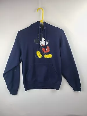 Disney Mickey Mouse Sweater Womans Size S Blue With A Small Stain • $14