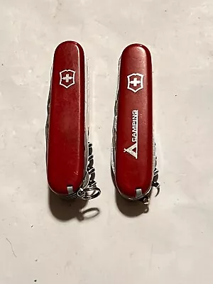 Lot Of 2 Victorinox Swiss Army Knives - Huntsman - Camper • $17.99