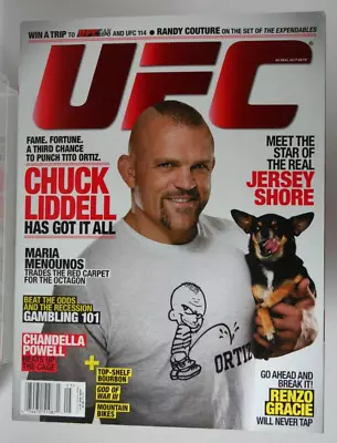 UFC Magazine Chuck Liddell Tito Ortiz Maria Menounos Chandella Powell April 2010 • $14.99