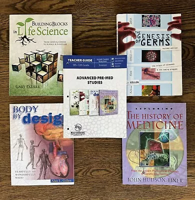 Advanced Pre-Med Studies Curriculum Complete Life Science Biology Master Books • $59.99