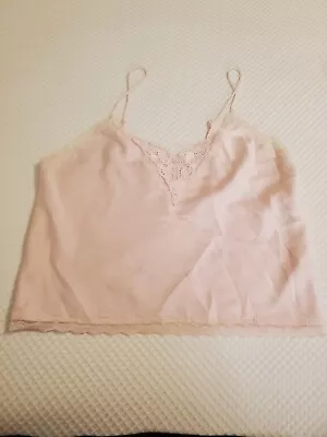Bestform Vintage Pink Camisole Lace Trim • $3