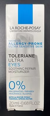 La Roche-Posay Toleriane Ultra Eye Cream Moisturizer Daily Use ~ 0.68 Fl.Oz/20ml • $22.95