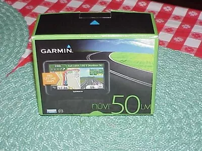 GARMIN Nuvi 50LM GPS Navigation Black 5.5  LCD SCREEN W/accessories IN BOX • $25